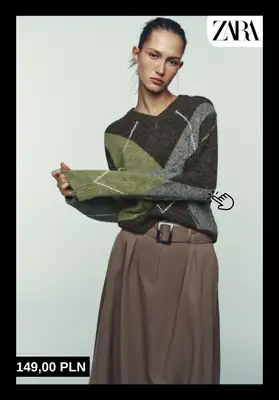 Zara - gazetka promocyjna Swetry i kardigany damskie od czwartku 11.12  - strona 4