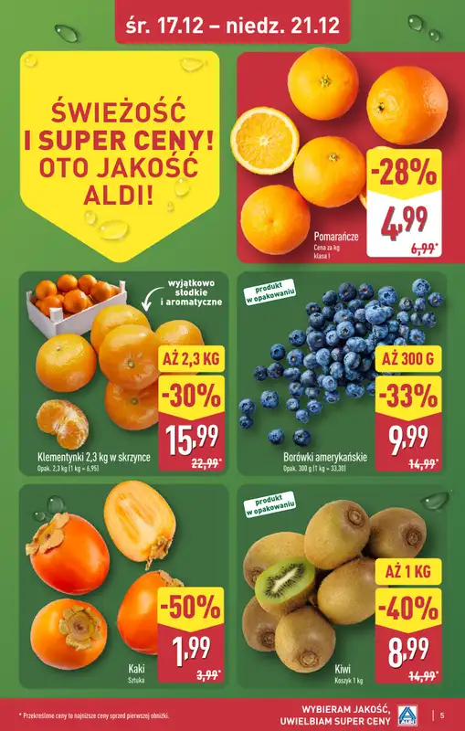 Aldi - gazetka promocyjna ŚWIDNICA: WIELKIE OTWARCIE już w środę: 17.12! od środy 17.12 do niedzieli 21.12 - strona 4