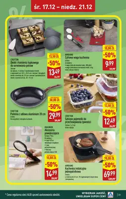 Aldi - gazetka promocyjna ŚWIDNICA: WIELKIE OTWARCIE już w środę: 17.12! od środy 17.12 do niedzieli 21.12 - strona 20