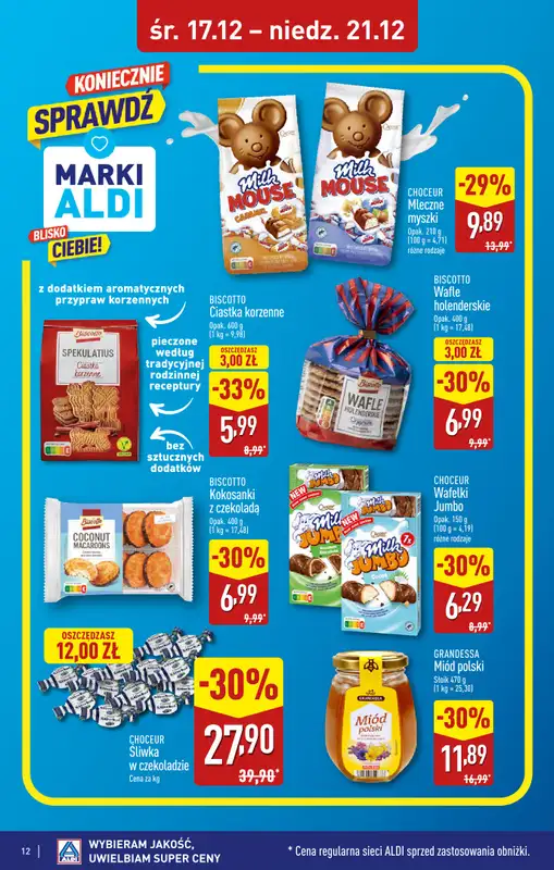 Aldi - gazetka promocyjna ŚWIDNICA: WIELKIE OTWARCIE już w środę: 17.12! od środy 17.12 do niedzieli 21.12 - strona 11
