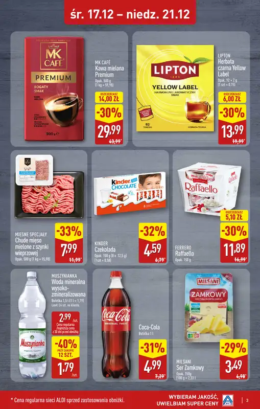 Aldi - gazetka promocyjna ŚWIDNICA: WIELKIE OTWARCIE już w środę: 17.12! od środy 17.12 do niedzieli 21.12 - strona 2