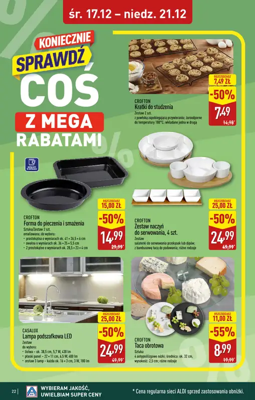 Aldi - gazetka promocyjna ŚWIDNICA: WIELKIE OTWARCIE już w środę: 17.12! od środy 17.12 do niedzieli 21.12 - strona 19
