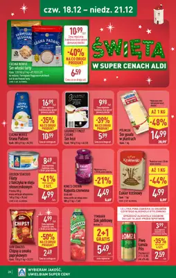 Aldi - gazetka promocyjna ŚWIDNICA: WIELKIE OTWARCIE już w środę: 17.12! od środy 17.12 do niedzieli 21.12 - strona 25