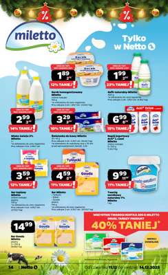 Netto - gazetka promocyjna Gazetka Spożywcza od czwartku 11.12 do niedzieli 14.12 - strona 14