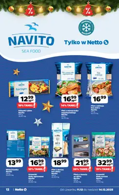 Netto - gazetka promocyjna Gazetka Spożywcza od czwartku 11.12 do niedzieli 14.12 - strona 12