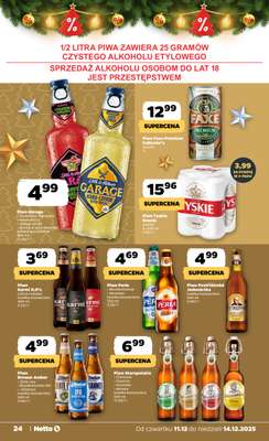 Netto - gazetka promocyjna Gazetka Spożywcza od czwartku 11.12 do niedzieli 14.12 - strona 24