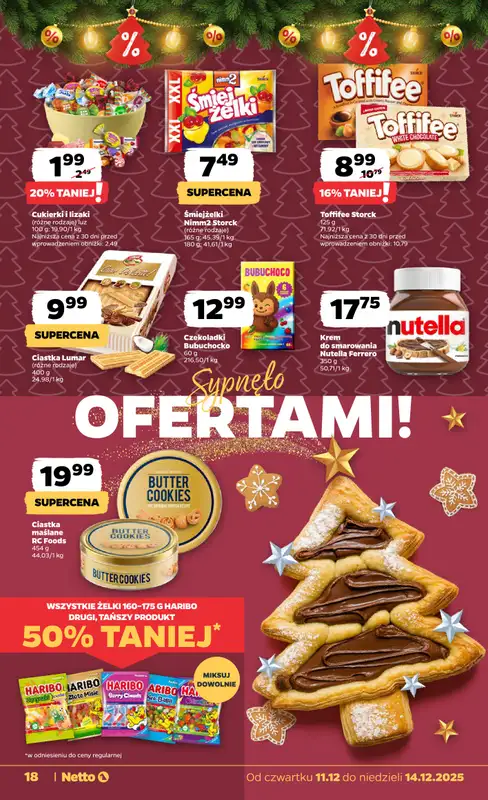 Netto - gazetka promocyjna Gazetka Spożywcza od czwartku 11.12 do niedzieli 14.12 - strona 18