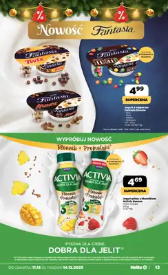 Netto - gazetka promocyjna Gazetka Spożywcza od czwartku 11.12 do niedzieli 14.12 - strona 13