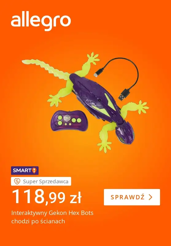 Allegro - gazetka promocyjna Jak prezenty, to Allegro od piątku 12.12 do czwartku 18.12