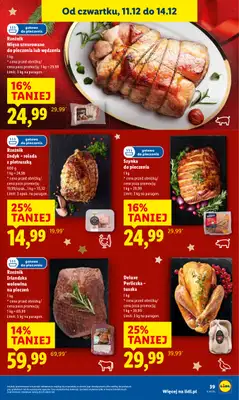 Lidl - gazetka promocyjna Oferta od czwartku od czwartku 11.12 do niedzieli 14.12 - strona 39