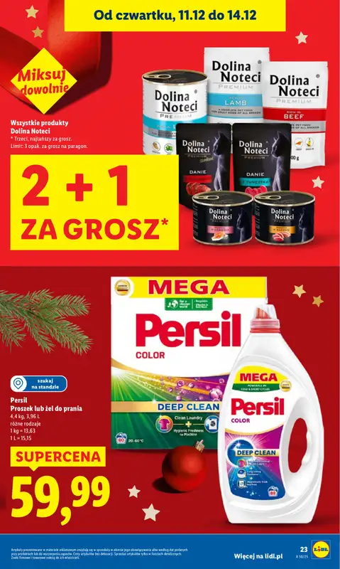 Lidl - gazetka promocyjna Oferta od czwartku od czwartku 11.12 do niedzieli 14.12 - strona 23