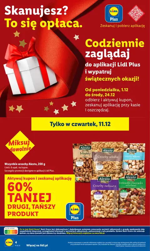 Lidl - gazetka promocyjna Oferta od czwartku od czwartku 11.12 do niedzieli 14.12 - strona 4
