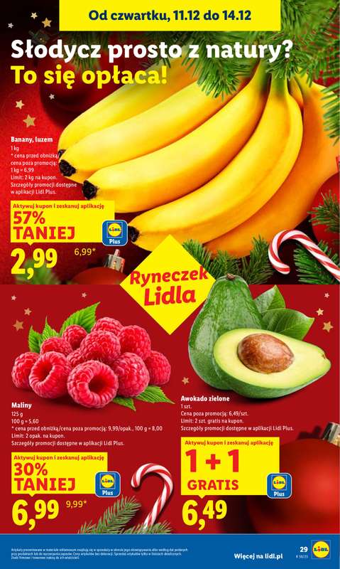 Lidl - gazetka promocyjna Oferta od czwartku od czwartku 11.12 do niedzieli 14.12 - strona 29