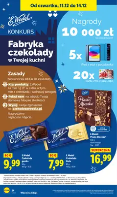 Lidl - gazetka promocyjna Oferta od czwartku od czwartku 11.12 do niedzieli 14.12 - strona 54