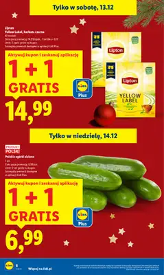 Lidl - gazetka promocyjna Oferta od czwartku od czwartku 11.12 do niedzieli 14.12 - strona 6