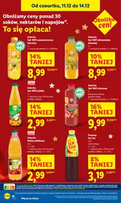 Lidl - gazetka promocyjna Oferta od czwartku od czwartku 11.12 do niedzieli 14.12 - strona 62