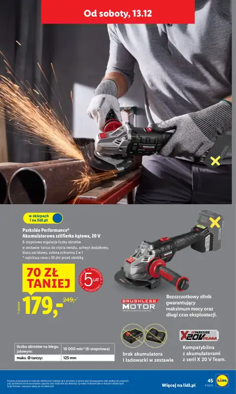 Lidl - gazetka promocyjna Katalog od poniedziałku 08.12 do niedzieli 14.12 - strona 57