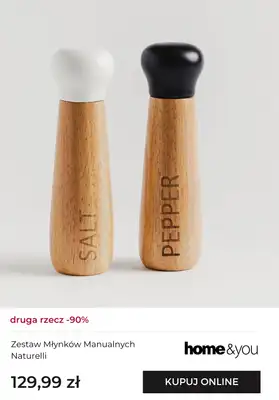 home&you - gazetka promocyjna Druga rzecz -90% od czwartku 11.12 do wtorku 16.12 - strona 11