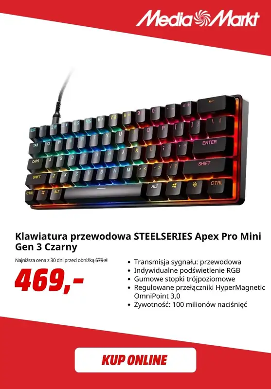 Media Markt - gazetka promocyjna 50zł zniżki za wydane 500zł od czwartku 11.12 do niedzieli 14.12 - strona 7