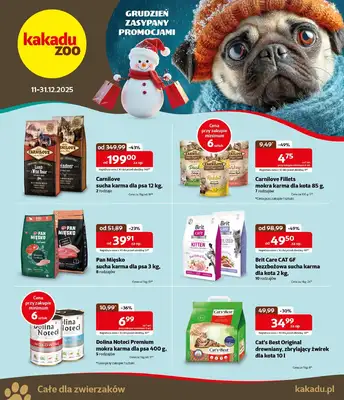 KAKADU - gazetka promocyjna Gazetka od czwartku 11.12 do środy 31.12