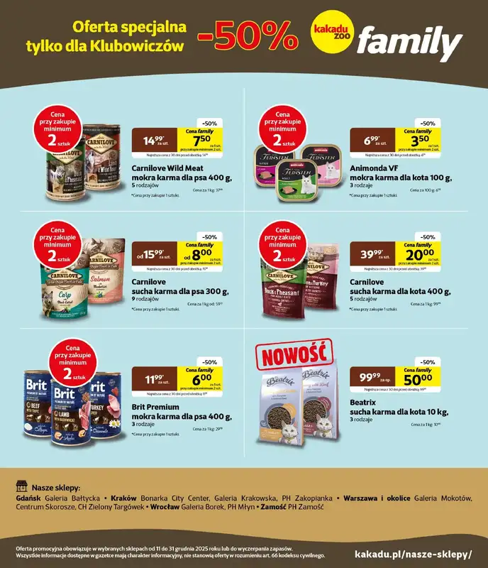 KAKADU - gazetka promocyjna Gazetka od czwartku 11.12 do środy 31.12 - strona 8