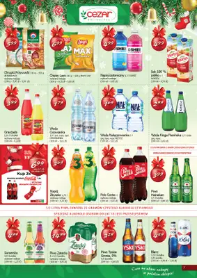 CEZAR Delikatesy - gazetka promocyjna Gazetka od czwartku 11.12 do wtorku 23.12 - strona 7