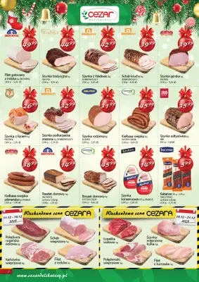 CEZAR Delikatesy - gazetka promocyjna Gazetka od czwartku 11.12 do wtorku 23.12 - strona 2