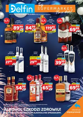 Delfin - gazetka promocyjna Gazetka alkoholowa od piątku 12.12 do środy 31.12 - strona 2