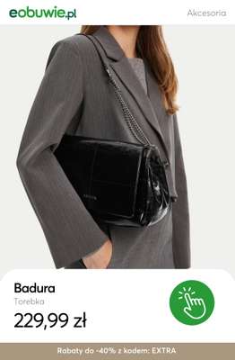 eobuwie.pl - gazetka promocyjna -40% na wybrane torebki i akcesoria od 229 zł od czwartku 11.12 do wtorku 30.12 - strona 6