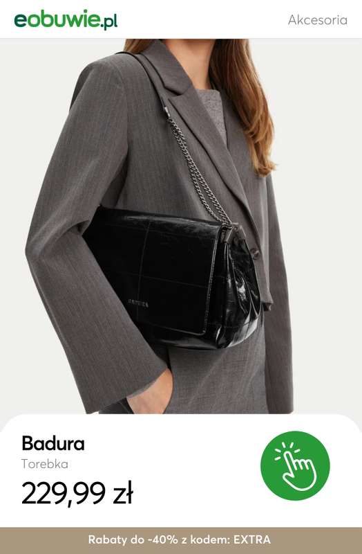 eobuwie.pl - gazetka promocyjna -40% na wybrane torebki i akcesoria od 229 zł od czwartku 11.12 do wtorku 30.12 - strona 6