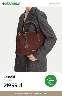 eobuwie.pl - gazetka promocyjna -40% na wybrane torebki i akcesoria od 229 zł od czwartku 11.12 do wtorku 30.12 - strona 8