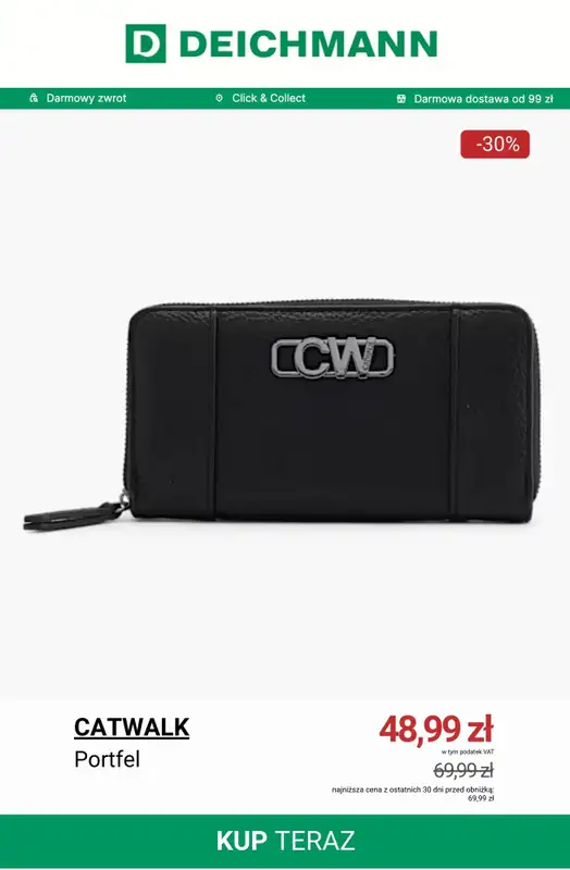 Deichmann - gazetka promocyjna Pomysły na prezent dla niej od czwartku 11.12  - strona 7