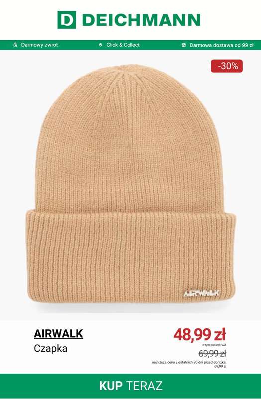 Deichmann - gazetka promocyjna Pomysły na prezent dla niej od czwartku 11.12  - strona 4