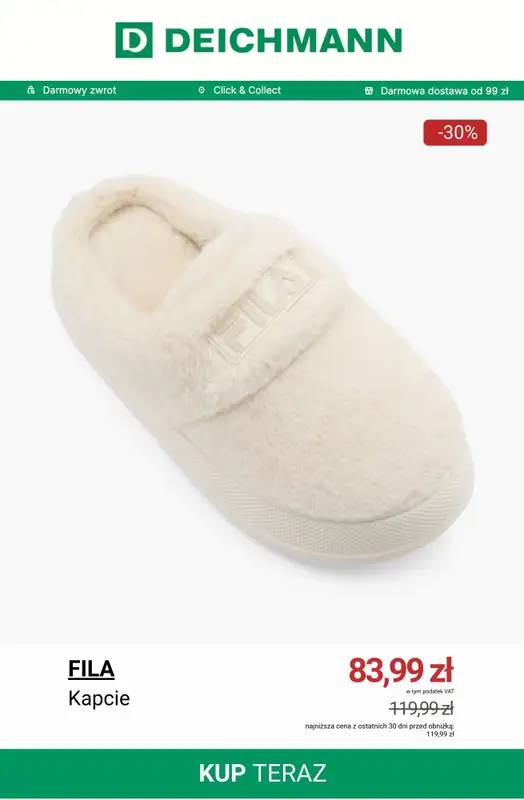 Deichmann - gazetka promocyjna Pomysły na prezent dla niej od czwartku 11.12  - strona 10