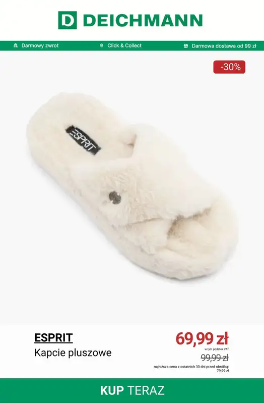 Deichmann - gazetka promocyjna Pomysły na prezent dla niej od czwartku 11.12  - strona 12