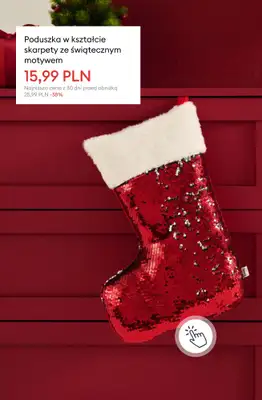 Sinsay - gazetka promocyjna Do -50% na dekoracje świąteczne od czwartku 11.12 do wtorku 16.12 - strona 8