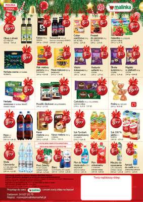 MALINKA - gazetka promocyjna Gazetka od czwartku 11.12 do wtorku 23.12 - strona 2
