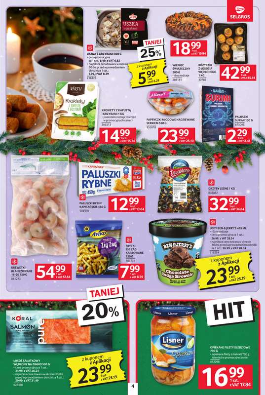 Selgros - gazetka promocyjna Jeszcze więcej super promocji! od czwartku 11.12 do środy 17.12 - strona 4