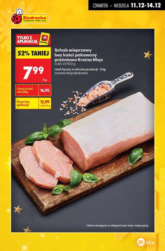 Biedronka - gazetka promocyjna Najwyższe rabaty! od czwartku 11.12 do niedzieli 14.12 - strona 9