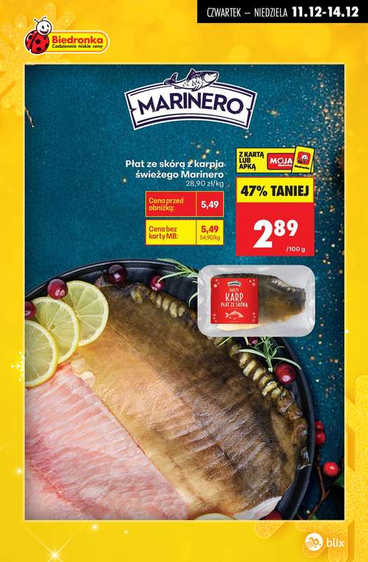 Biedronka - gazetka promocyjna Najwyższe rabaty! od czwartku 11.12 do niedzieli 14.12 - strona 13