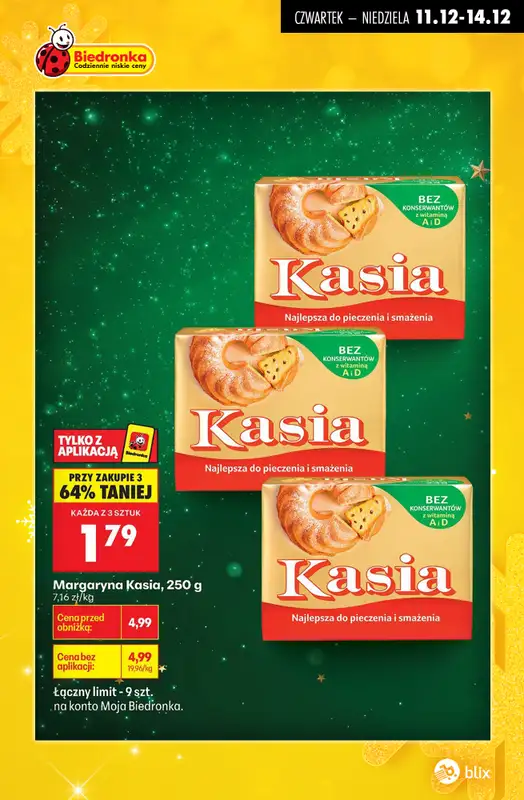Biedronka - gazetka promocyjna Najwyższe rabaty! od czwartku 11.12 do niedzieli 14.12 - strona 5