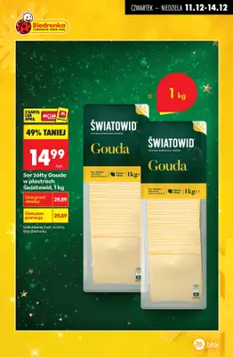 Biedronka - gazetka promocyjna Najwyższe rabaty! od czwartku 11.12 do niedzieli 14.12 - strona 12