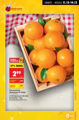 Biedronka - gazetka promocyjna Najwyższe rabaty! od czwartku 11.12 do niedzieli 14.12 - strona 7
