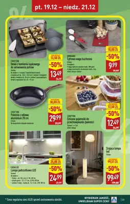 Aldi - gazetka promocyjna SOSNOWIEC: WIELKIE OTWARCIE już w piątek: 19.12! od piątku 19.12 do niedzieli 21.12 - strona 23