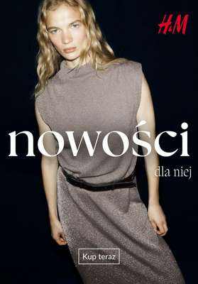 H&M - gazetka promocyjna Nowości dla niej od piątku 12.12 
