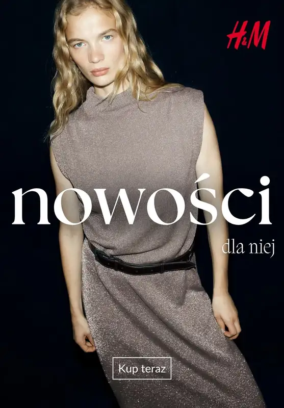 H&M - gazetka promocyjna Nowości dla niej od piątku 12.12 