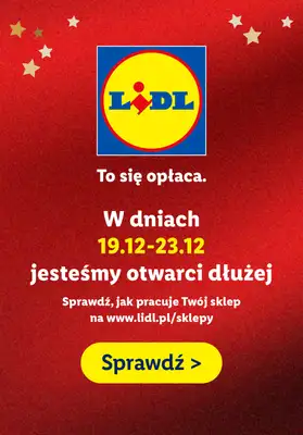 Lidl - gazetka promocyjna Ulotka od piątku 19.12 do wtorku 23.12