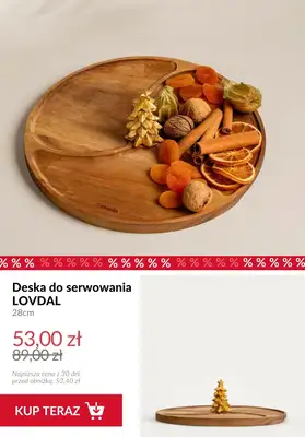 Homla - gazetka promocyjna Aranżacja świątecznego stołu od czwartku 11.12  - strona 9