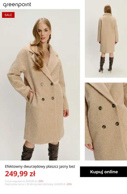 Greenpoint - gazetka promocyjna Nowe w wyprzedaży! od czwartku 11.12  - strona 3