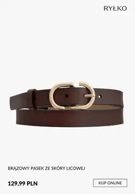 Ryłko - gazetka promocyjna -40 PLN przy zakupie 2 pasków damskich od czwartku 11.12  - strona 4